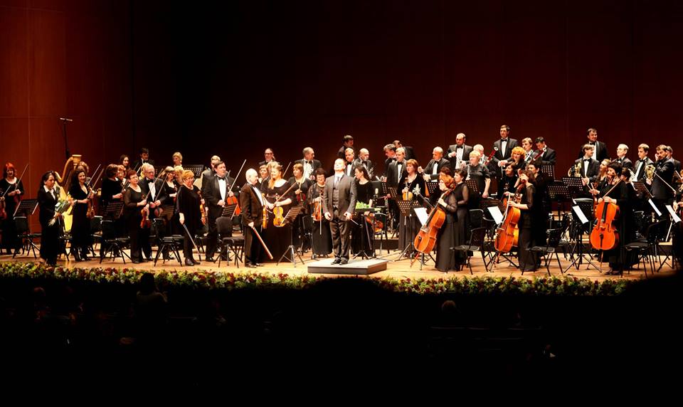 Siberian Symphony Orchestra y Vladimir Lande (Fotografía: Miguel Carrillo)